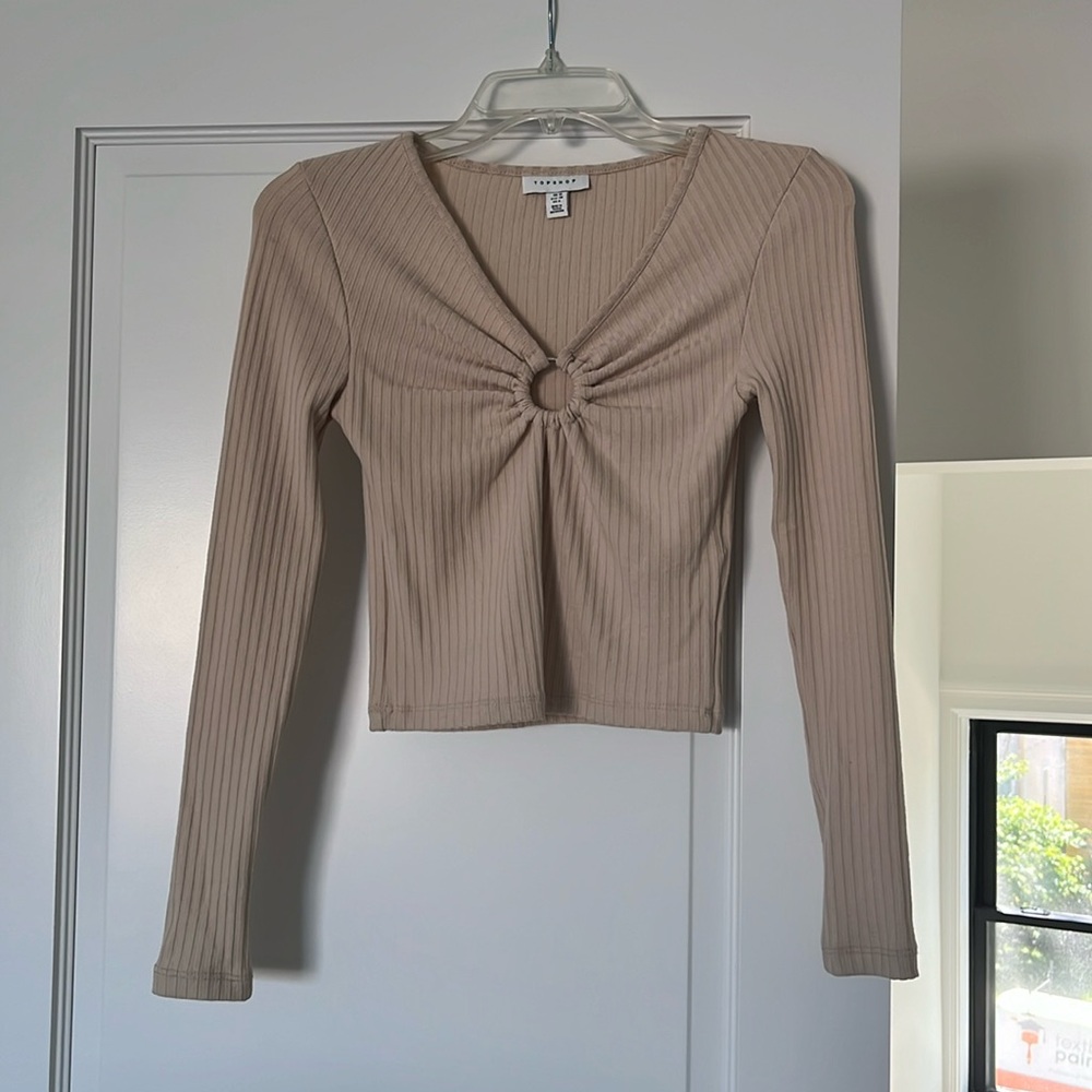 Topshop long sleeve shirt